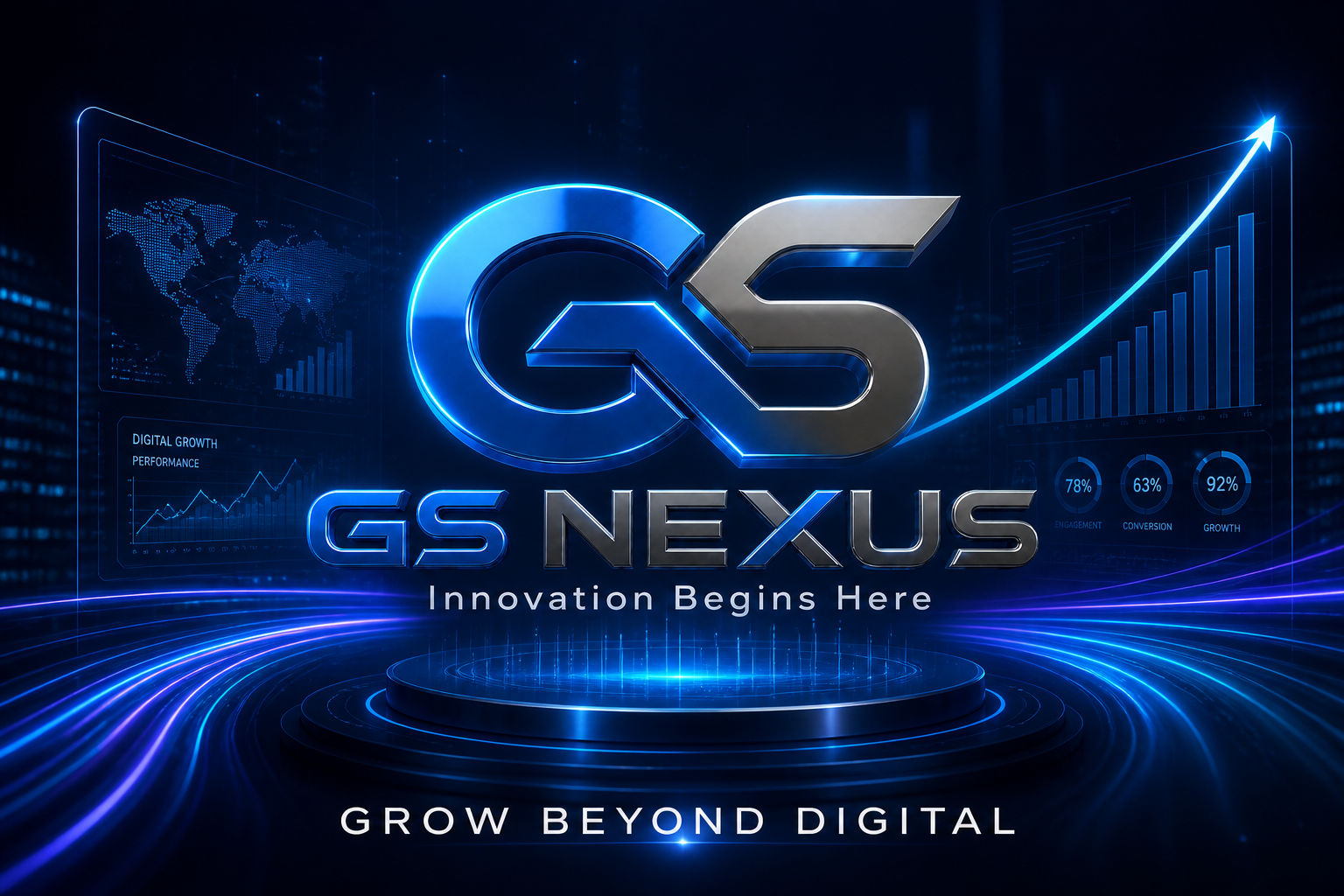 GS Nexus Grow Beyond Digital premium campaign artwork